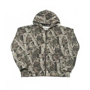 Camo Zip Up Hoodie – Large Men’s